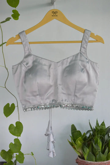 Silver Siren Blouse - MESCHE