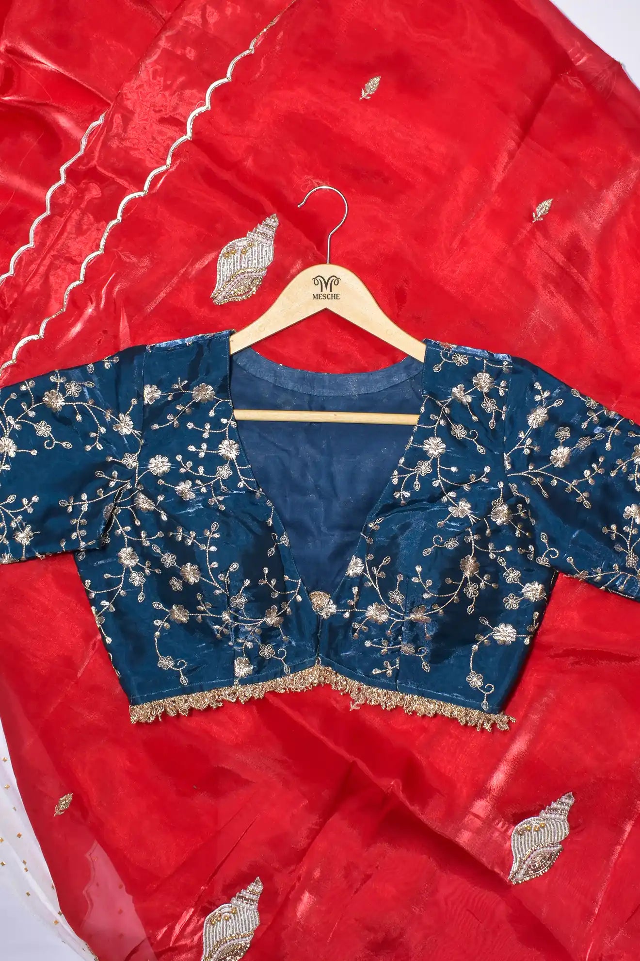 Blue Bliss Blouse - MESCHE