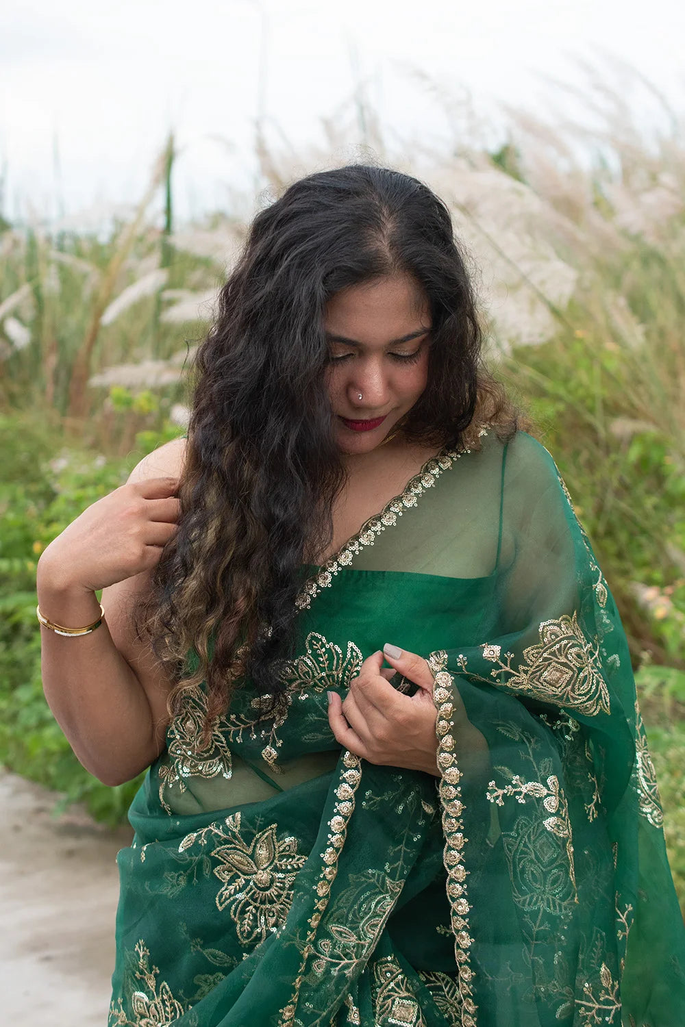 Nakhra-Bottle Green Beauty - MESCHE
