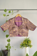 Rajwadi Choli-Mauve Blouse - MESCHE