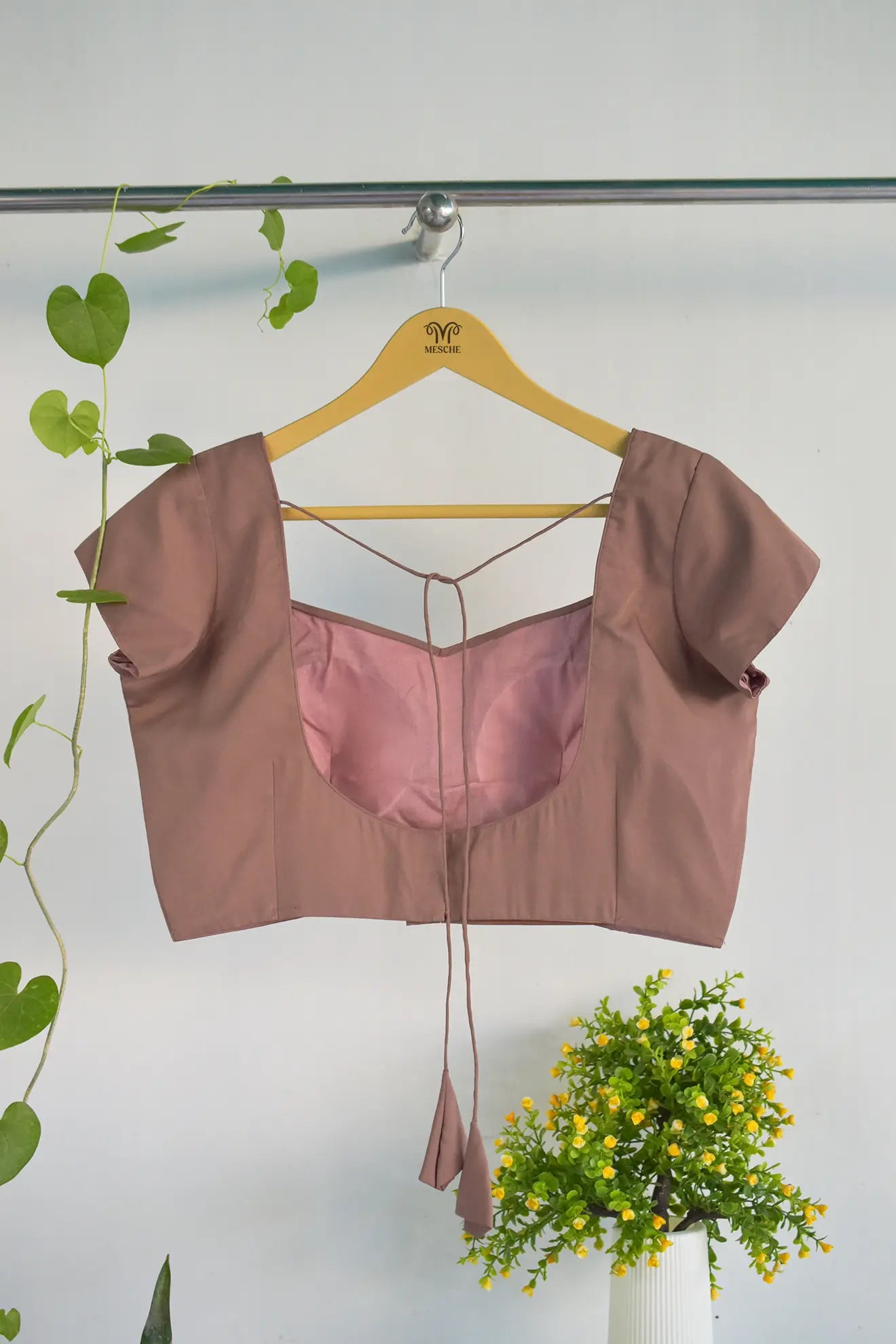 Mauve Mystique Blouse - MESCHE