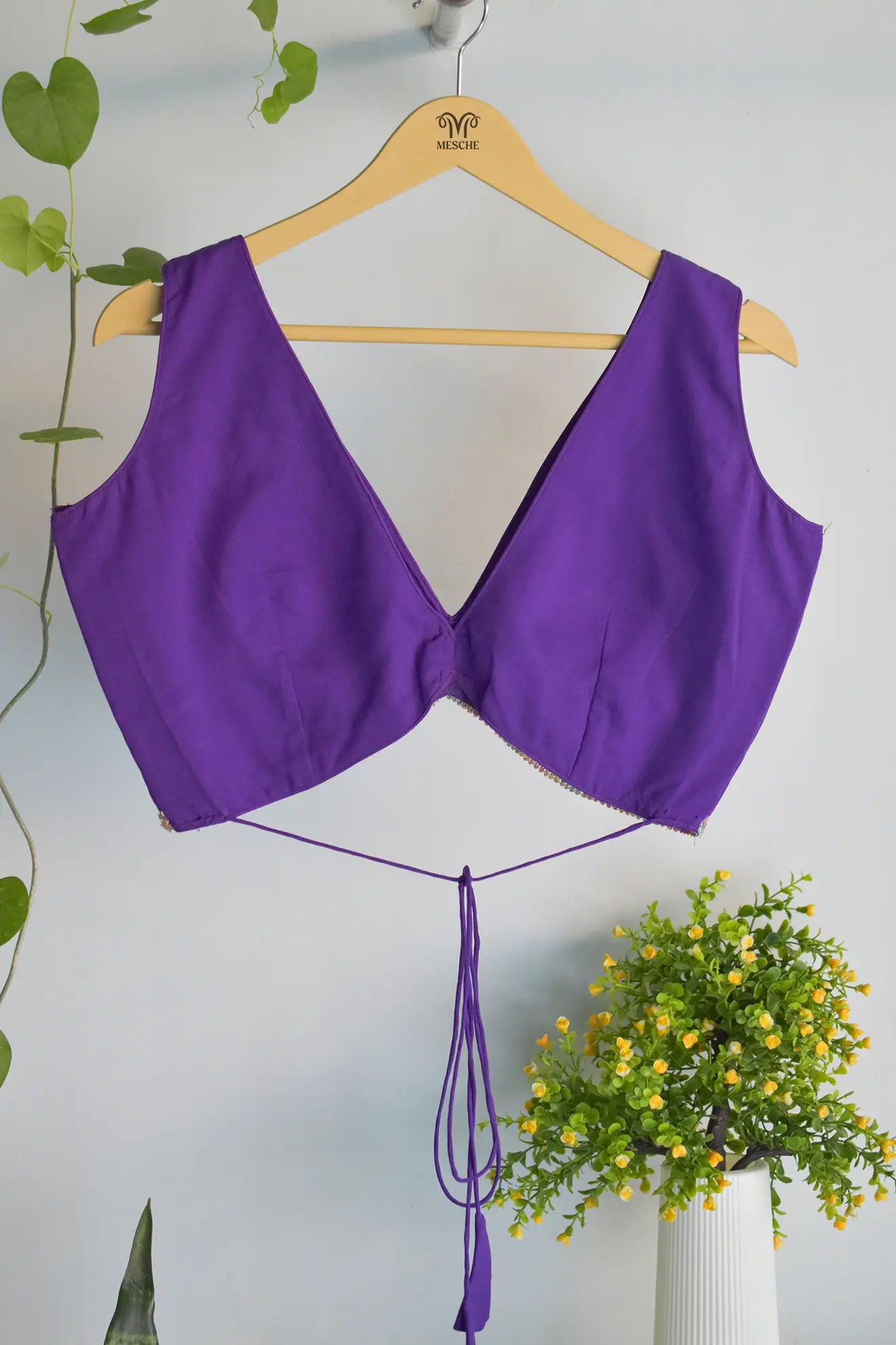 Purple Pari Blouse - MESCHE