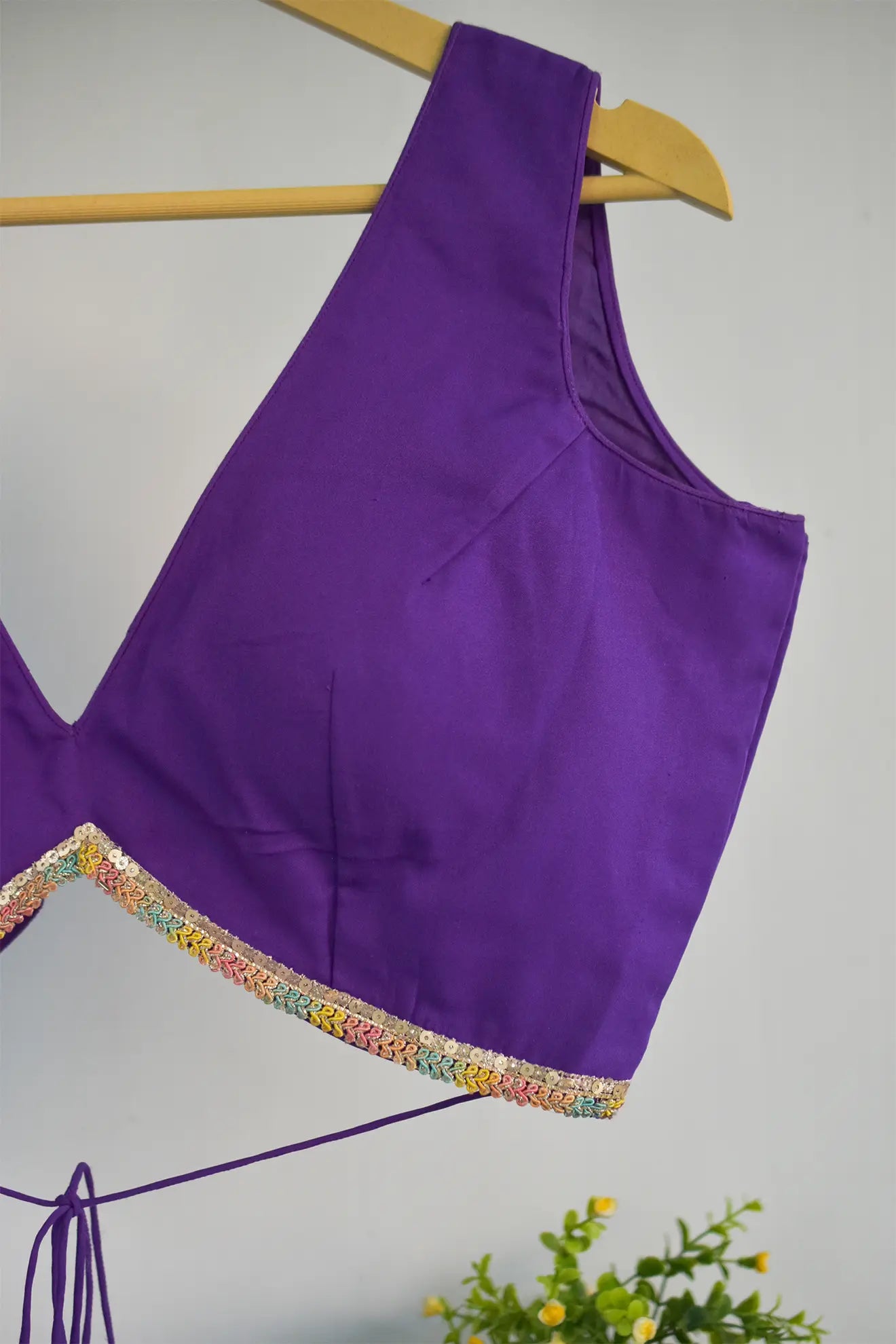 Purple Pari Blouse - MESCHE