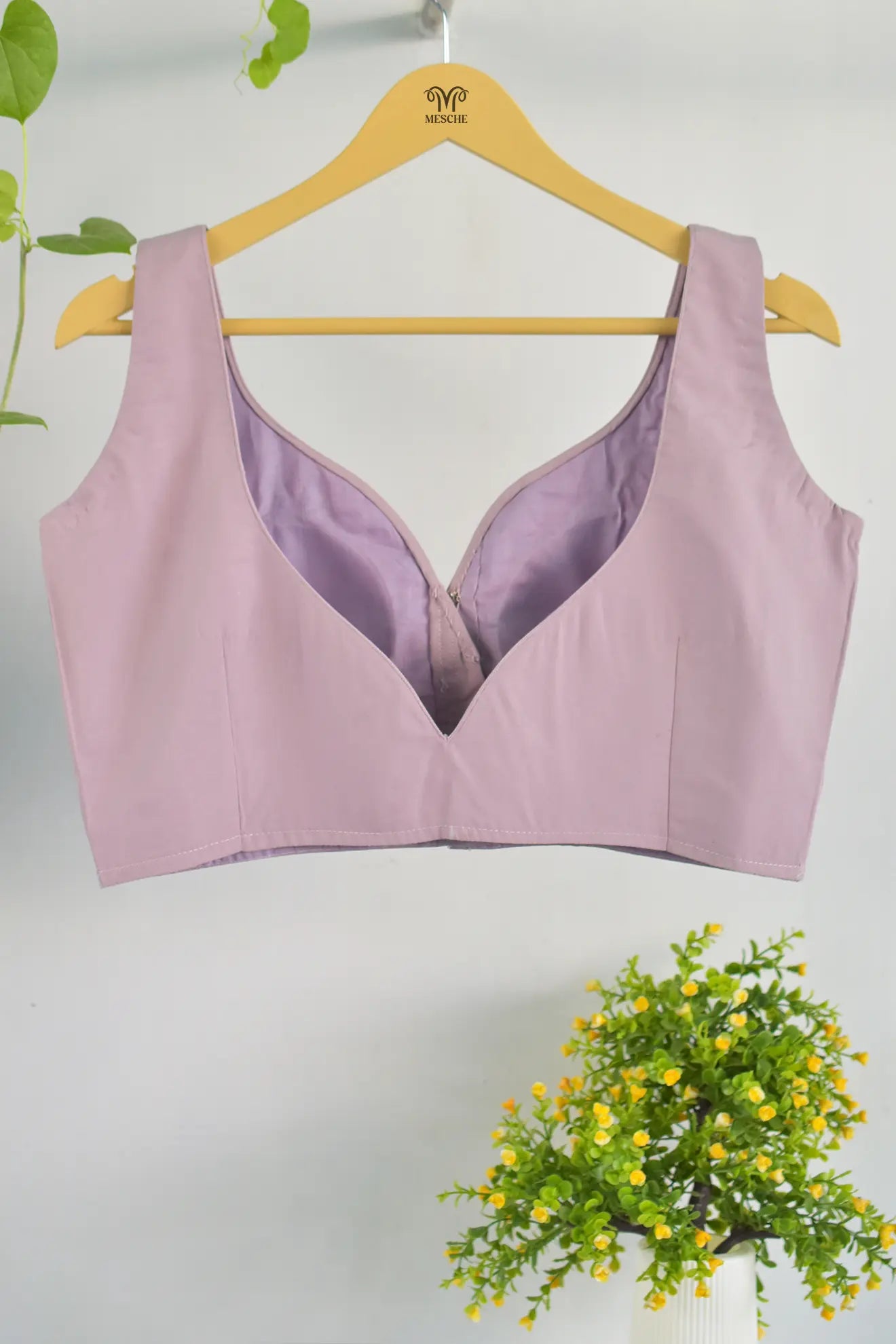 Mauve Heartbeat Blouse - MESCHE