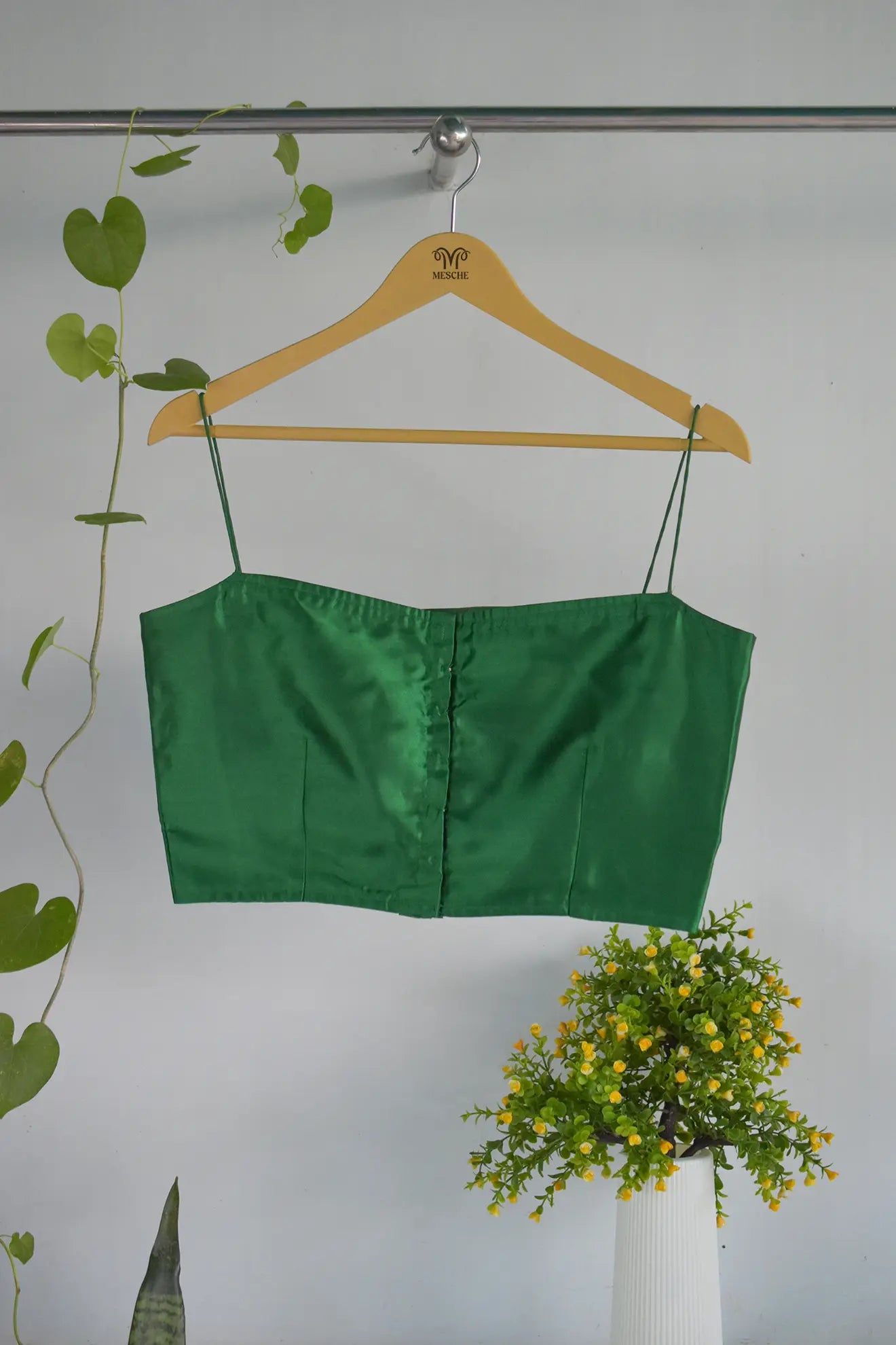 Green Glam Blouse - MESCHE